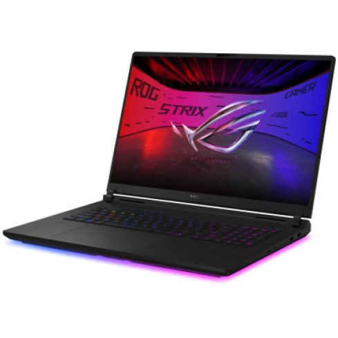 آسوس ROG Strix Scar 18 لابتوب للألعاب، Intel® Core™ Ultra 9 275HX، رامات 16 جيجابايت، SSD 1 تيرابايت، NVIDIA® GeForce RTX™ 5070 Ti، 18 بوصة بدقة 2.5K، ويندوز 11، G835LR-AI3201W - أسود