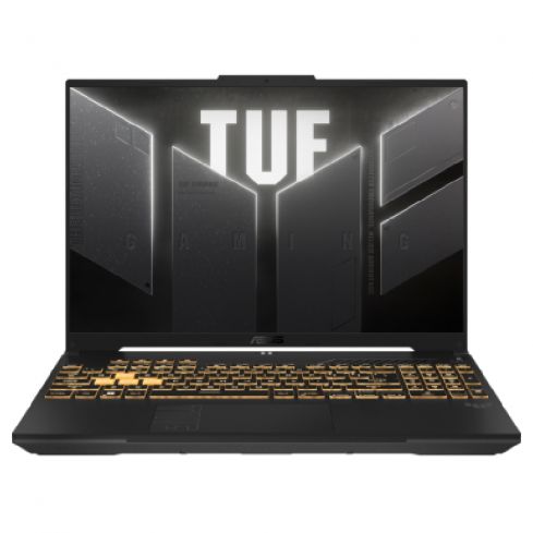 Asus TUF F16  Gaming Laptop, Intel® Core™ 5 210H, 8GB Ram, 512 SSD, NVIDIA® GeForce RTX™ 3050, 16"FHD+, Win 11, FX607VJ-RL805W - Mecha Gray