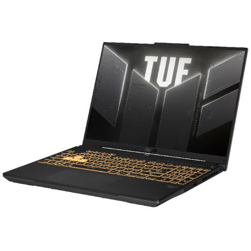 Asus TUF F16 Gaming Laptop, Intel® Core™ 5 210H , 16GB Ram, 512 SSD, NVIDIA® GeForce RTX™ 3050, 16"FHD+, Win 11, FX607VJ-RL165W - Mecha Gray