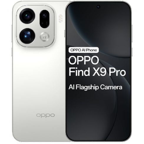 أوبو فايند X9 برو 5G، رامات 16 جيجابايت، 512 جيجابايت - ابيض