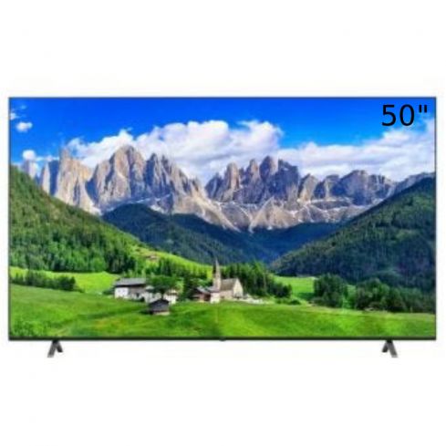 LG 50 Inch 4K UHD Smart LED TV with Built In Receiver, 50UA801C0LC - Black