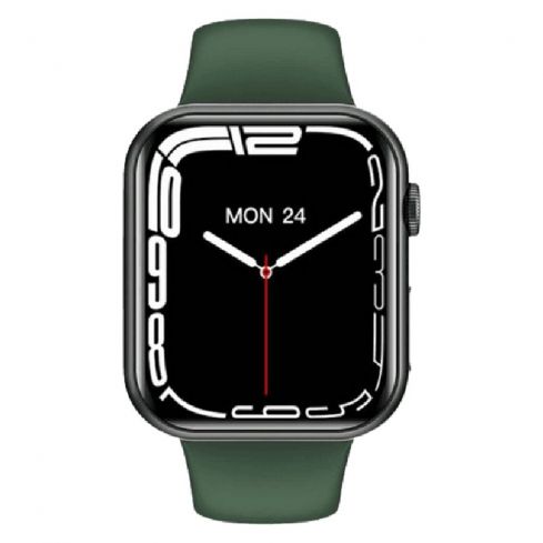 Green Lion Active Pro Smart Watch - Black/ Strap Black&Green