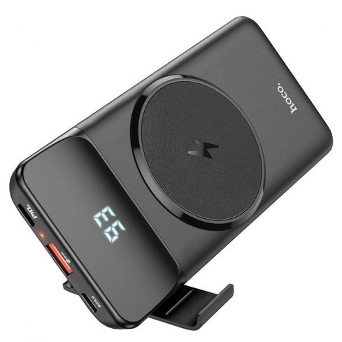 Hoco J76 Wireless Fast Charging 10000mAh Power Bank - Black