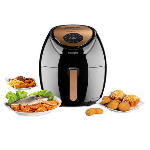 Kenwood Digital Air Fryer 7 Liters 1800 Watt - Black - HFP72.000BK 