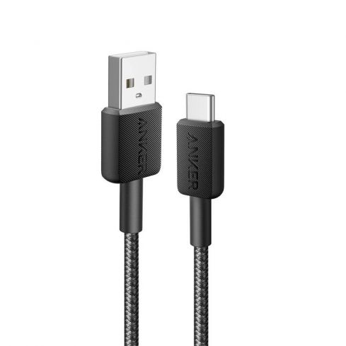 Anker A173H11 Cable USB TO Type-C , 6ft , Fast Charging - Black