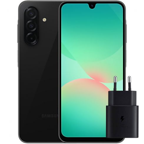 سامسونج جالكسي A26 5G، رامات 6 جيجابايت، 128 جيجابايت - أسود