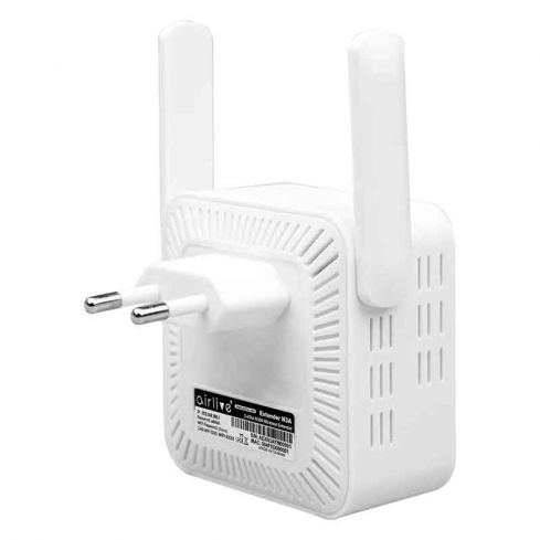 AirLive Wireless Range Extender With External Antenna, White, N3A
