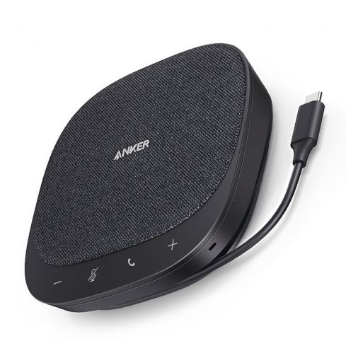 SoundCore by Anker PowerConf S330 USB Speaker, A3308011 - Black