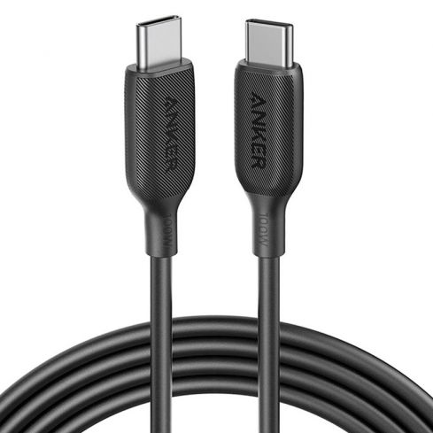 Anker Type-C to Type-C Cable 100W Braided Ultra A8757H11 - Black
