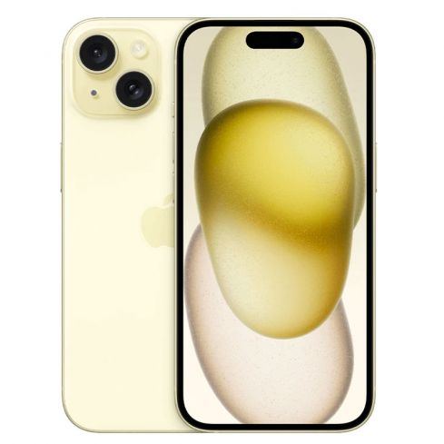 Apple iPhone 15 6GB RAM, 128GB - Yellow
