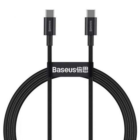 BASEUS CATYS-C01 Fast Charging Type-C Cable 100W - 2M - Black