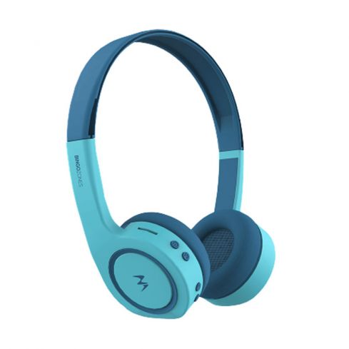 Bingozones B18 85db Kids Bluetooth Wireless Headphone - Blue