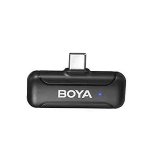 BOYA Wireless Microphone USB-C , 2.4GHZ - Black - WM3-T-U2
