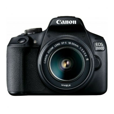 كانون EOS 2000D / ريبيل T7 3 عدسة 18-55 ملم فلتر