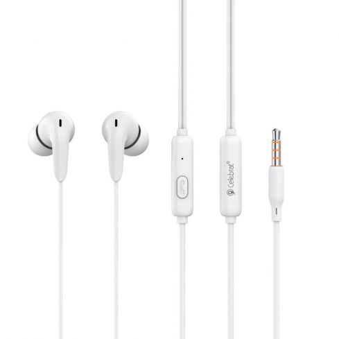 Celebrat G26 Stereo Music Earphone - White