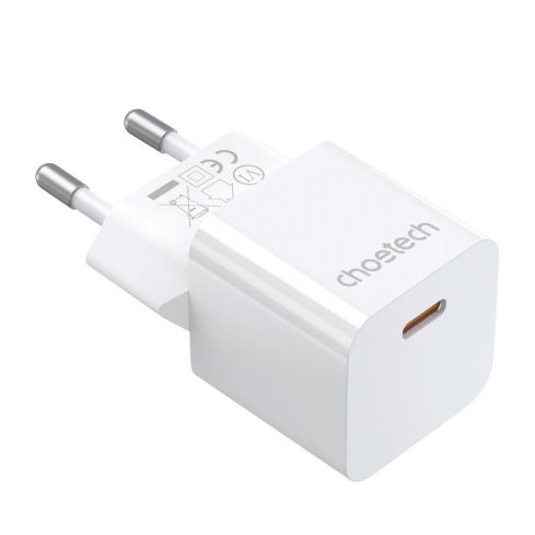 Choetech PD5010 USB-C PD Wall Charger 20W - White