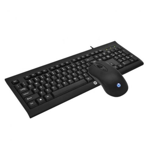 Hp Combo Keyboard & Mouse Wired KM100 - Black