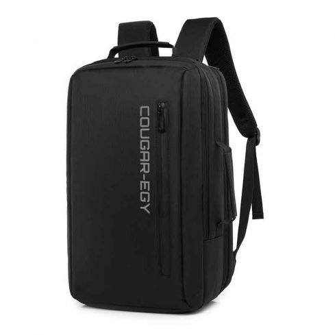 Cougar Laptop Backpack Bag 15.6" - Black - 8000