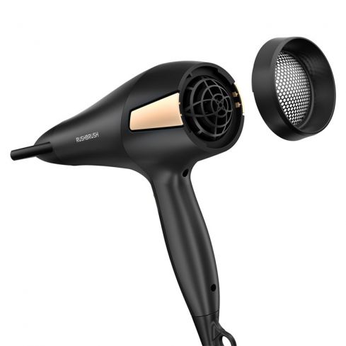 Rush Brush® D2 PRO Hair Dryer 2500W - Black