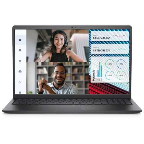 Dell Vostro 3520-E002 Intel Core i7-1255U, 16GB Ram, 512GB SSD, UHD Graphics, 15.6 inches FHD - Black