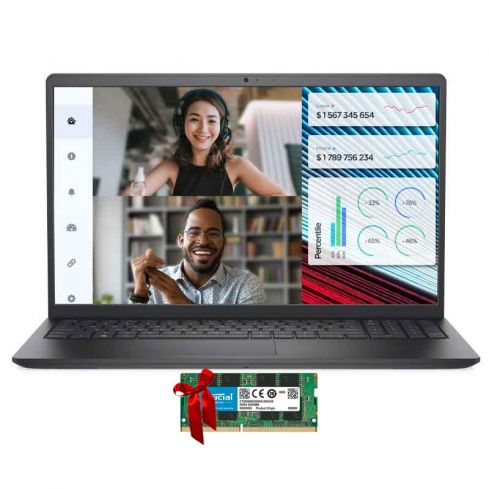 ديل Vostro 3520 انتل® كور™i3-1215U رامات 8 جيجا بايت ، 512 جيجا بايت SSD، جرافيك intel UHD ، شاشة 15.6بوصة FHD - أسود
