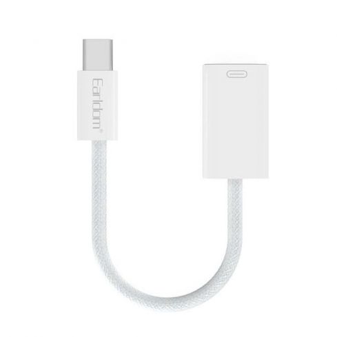 Earldom OT100 Cable Adapter OTG USB-C to 8-PIN - White