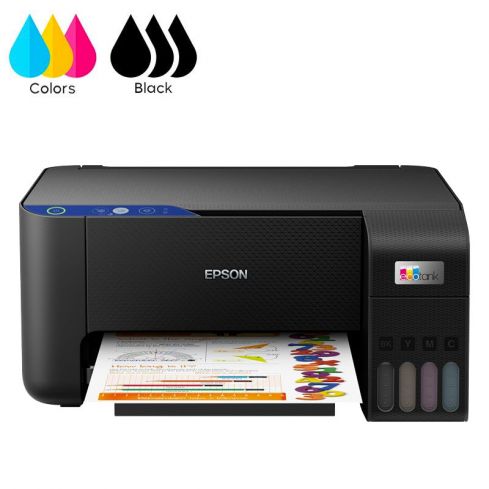 Epson Printer ECOTANK L3211 Compact Maltisunction ( Print, Scan, Copy )