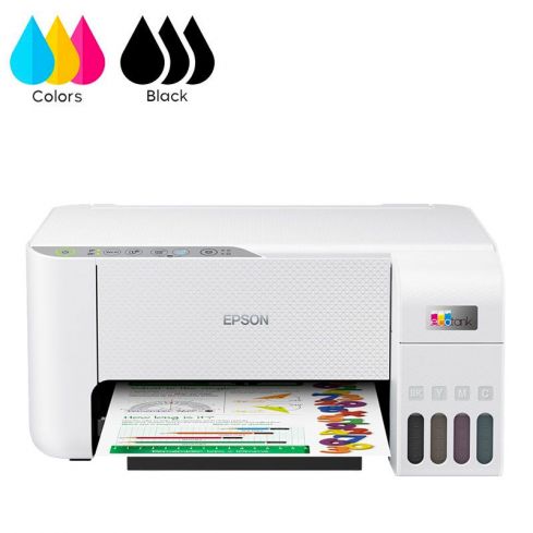 Epson Printer EcoTank L3256 A4 Wi-Fi All-in-One Ink Tank Printer