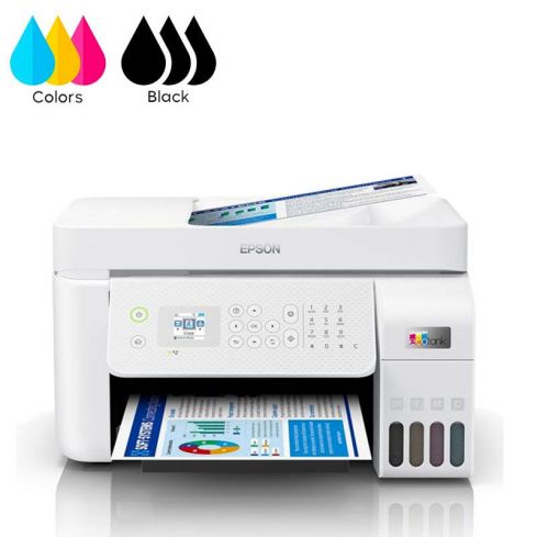 Epson Printer Ecotank L5296 A4 Colour 4-in-1 Wi-Fi