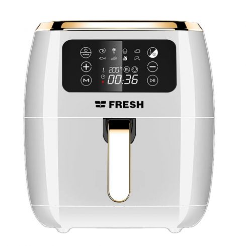 Fresh Digital Air Fryer, 7 Liter, 1800 Watt, White - AFF-1800-W