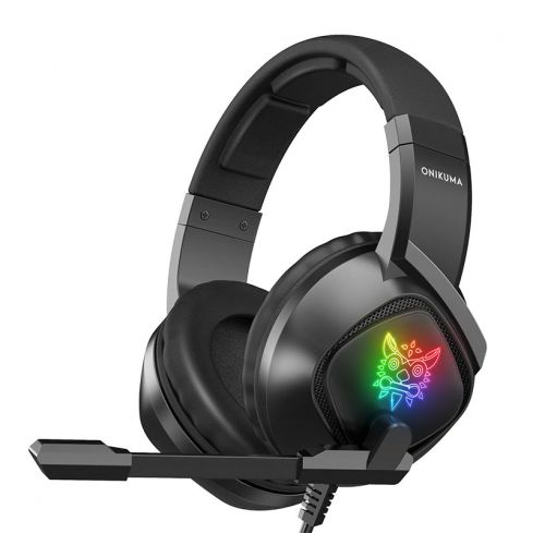 Onikuma Headphone K19 Gaming Wired Professional - Black