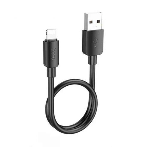 HOCO X96 USB-A to Lighting 25 cm 2.4A - Black