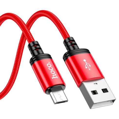 HOCO X89 Micro-USB Data Cable - 1M - Red