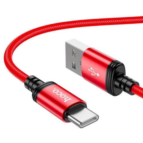 HOCO X89 Type-C Data USB Cable - 1M - Red