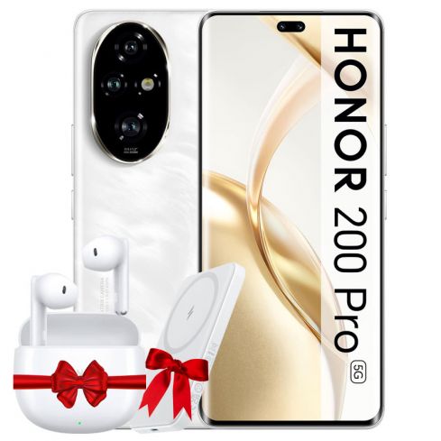 Honor 200 PRO 5G 12GB Ram, 512GB - Moonlight White