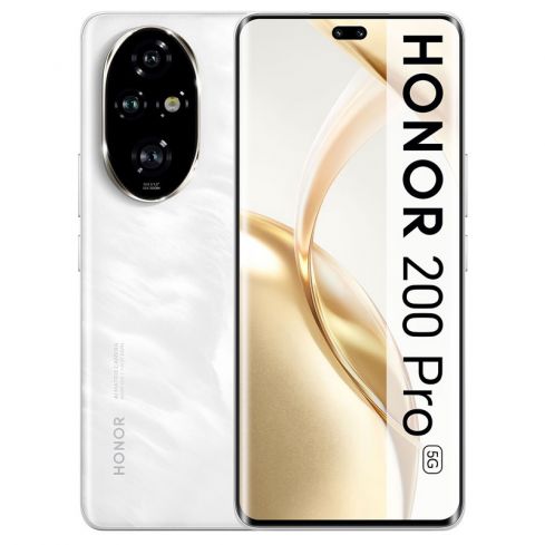 Honor 200 PRO 5G 12GB Ram, 512GB - Moonlight White