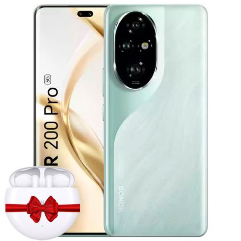 Honor 200 PRO 5G 12GB Ram, 512GB - Ocean Cyan