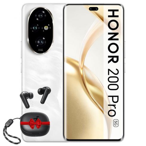 Honor 200 PRO 5G 12GB Ram, 512GB - Moonlight White