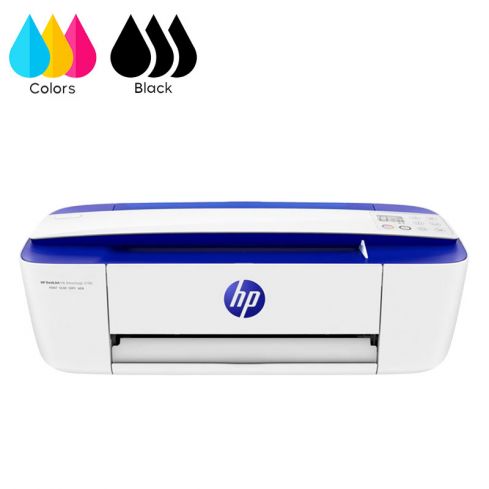 Hp Printer Deskjet Ink Advantage 3790 Wireless All-In-One ( Printer, Print, Copy, Scan ) - Dark Blue