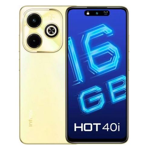 Infinix Hot 40i X6528 8GB Ram, 256GB - Gold