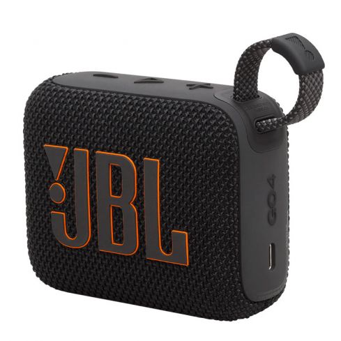 JBL GO 4 مكبر صوت لاسلكي مقاوم للماء - أسود