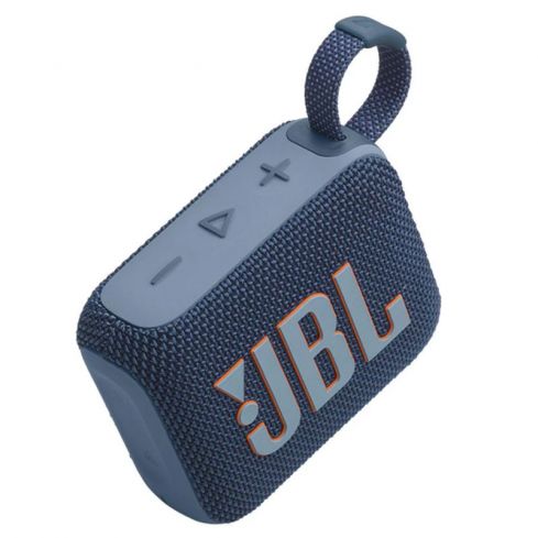 JBL GO 4 مكبر صوت لاسلكي مقاوم للماء - أزرق