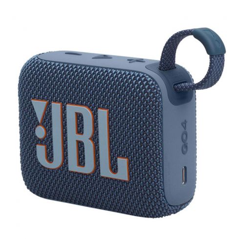 JBL GO 4 مكبر صوت لاسلكي مقاوم للماء - أزرق