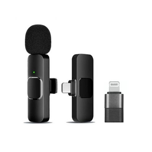 K9 Microphone Mic Lighting &Type-C Wireless