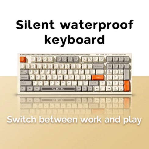  كوجار G-880 لوحة مفاتيح ألعاب، أغطية مفاتيح، تصميم TKL