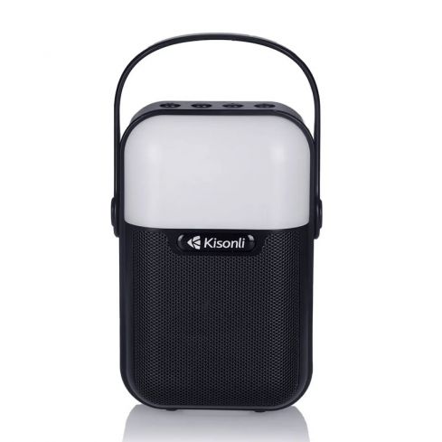 Kisonli Q7S Wireless Bluetooth Speaker - Black