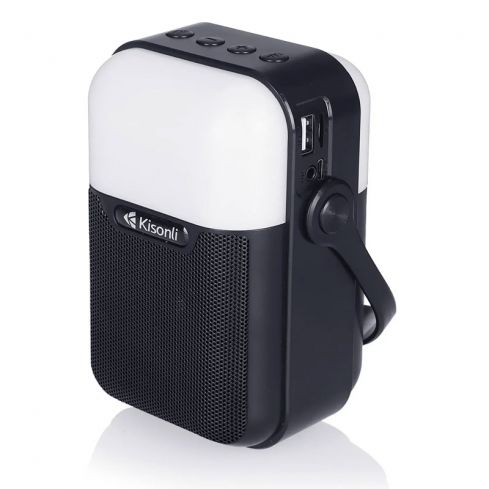 Kisonli Q7S Wireless Bluetooth Speaker - Black