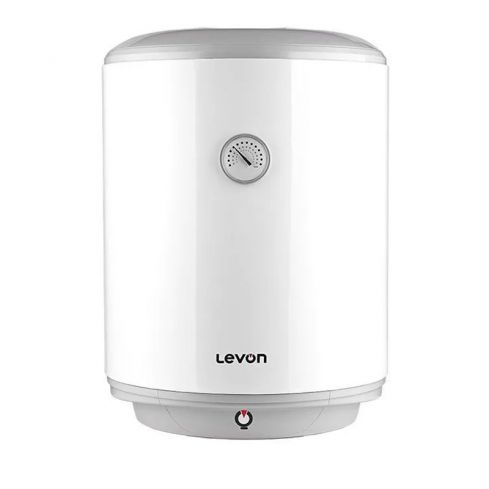 Levon Electric Water Heater, 50 Liter, 1500Watt , White - L-9413090