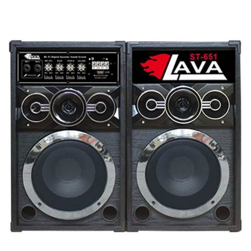 LAVA ST-651 Bluetooth Portable Speaker - Black