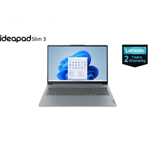Lenovo 83EM005AED-Slim 3  Intel® Core™i5-13420H , RAM 8GB - 512SSD , Intel® UHD , 15.6" FHD , Win 11 - Arctic Grey
